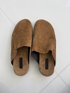 New rag & bone Tan Closed-Toe Slip-On Mules Men's XL